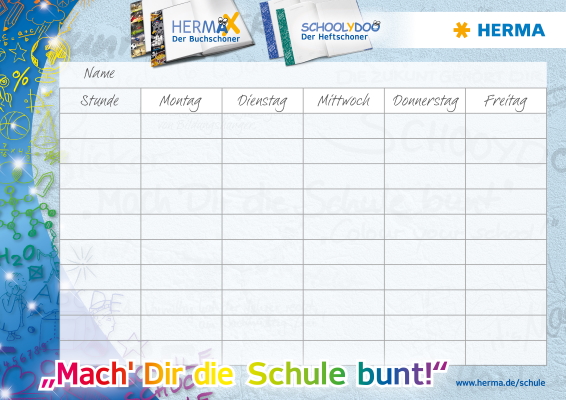 Stundenplan mit hellblauem Rand" 

(Note: The text is already in German and does not require translation. It is clear and fluent as is.)