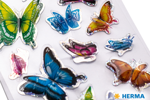 Schmetterlink Sticker 3D - Sticker Tiere