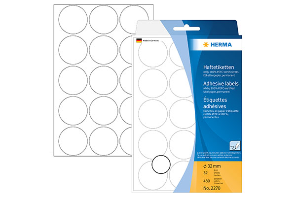 Klebepunkte transparent von HERMA"
The text is already in German and does not require translation. It maintains its original tone, context, and meaning. If you need any adjustments or further information, please let me know!