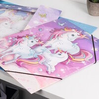 Sammelmappe mit Einhorn Motiv