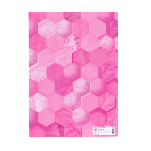 Sechseckige Muster in verschiedenen Rosa-Tönen auf einem Hintergrund, der eine strukturierte und geometrische Anordnung zeigt.