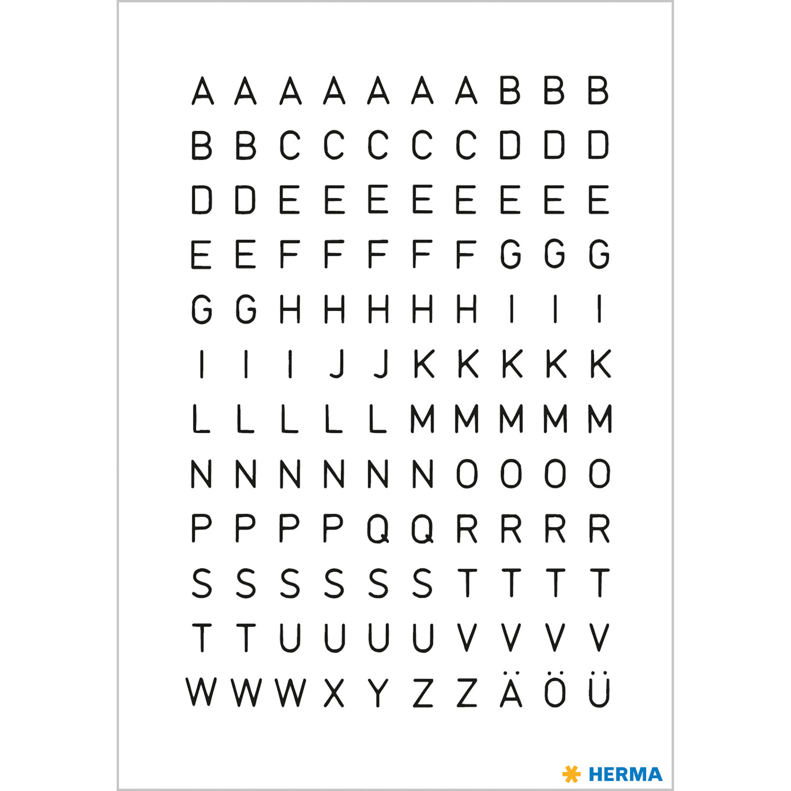 Zahlen und Buchstaben