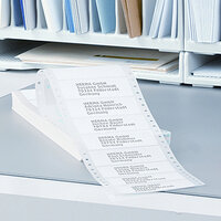 Endlos bedruckte Computeretiketten