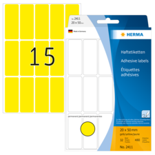 HERMA Vielzweck-Etiketten für Handbeschriftung