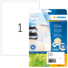 HERMA SPECIAL A4 Recyclingetiketten