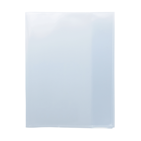 Transparente Kunststoffhülle, die Dokumente schützt und organisiert. Ideal für die Aufbewahrung von Unterlagen oder Präsentationen.