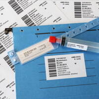 Patienten- und Dokumentationsetiketten-Kachel