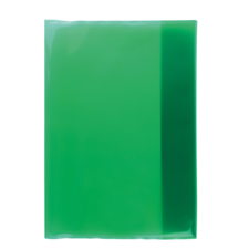 Grünes, transparentes Gel in rechteckiger Form, gleichmäßig und glänzend, auf einem weißen Hintergrund.